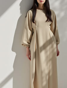 ウエストタックワンピース