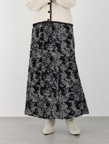 プリントマーメイドスカート