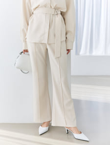 センターラインフレアパンツ