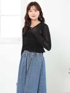 ビスチェセットシアートップス