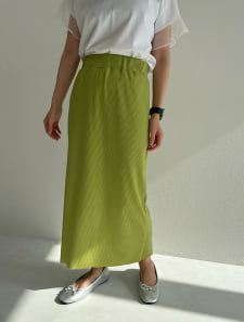 リブタイトスカート