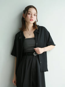 カットシャーリングカーディガン