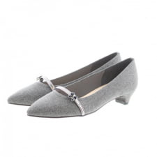 メタルリボンパーツストラップパンプス