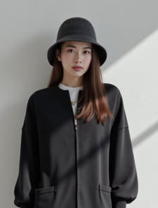 フェルトバケットハット