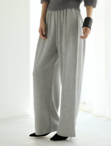 スウェットワイドパンツ