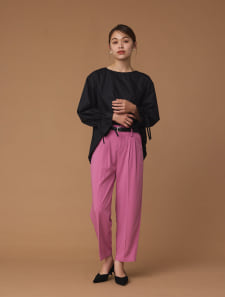 ハイウエストパンツ