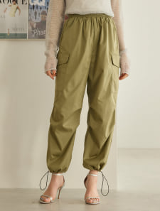 ツイルワイドカーゴパンツ