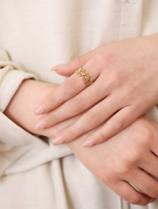 スターモチーフフリーリング