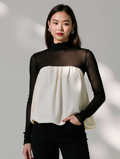 ナイロンバルーンキャミソール