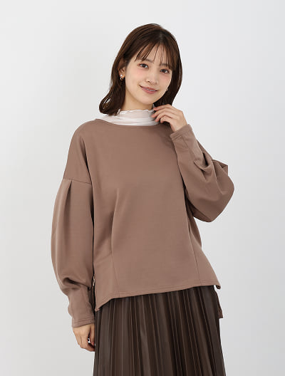 ソフトスウェットプルオーバー