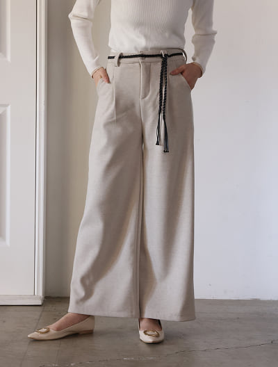 【M・L展開あり】裏起毛パンツ