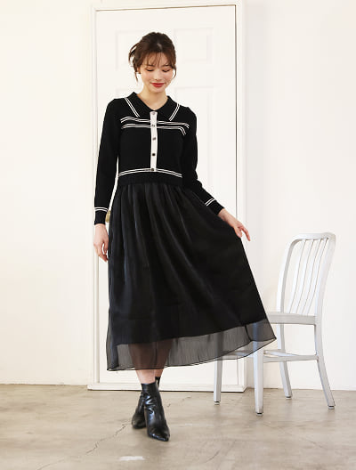 ドッキングポロニットワンピース