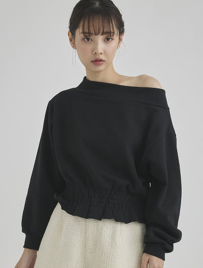 裏起毛シャーリングプルオーバー