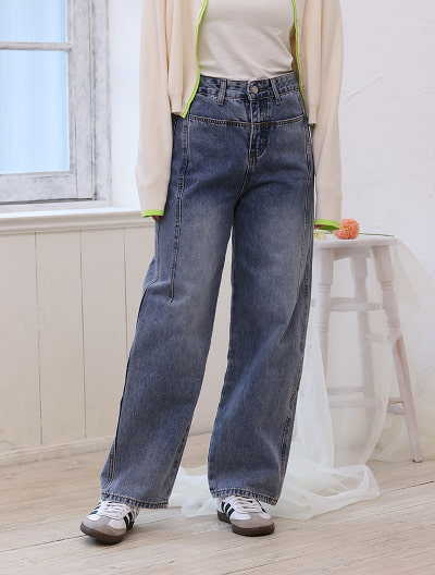 フロントデザインデニム