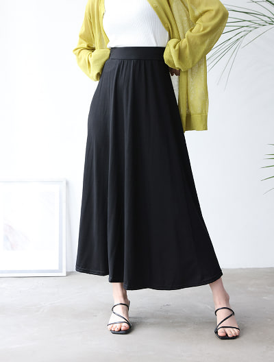 ストレッチロングスカート