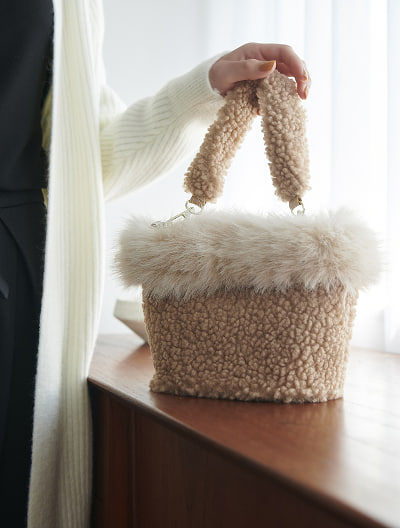 ファーミックスボアハンドルバッグ