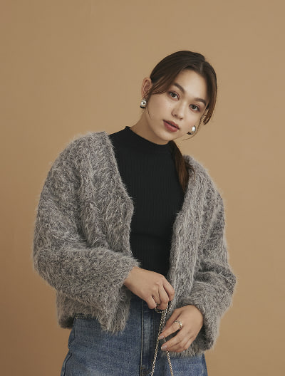 シャギーボアジャケット