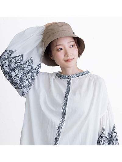 【はっ水加工】UVカットコンパクトスナップハット