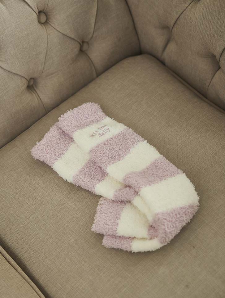 stina♡ツイードレッグウォーマー ピンク stina / tweed leg warmer / black