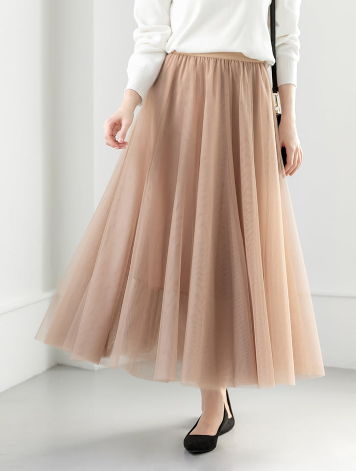 fifth チュールロングスカート | 人気レディースファッション