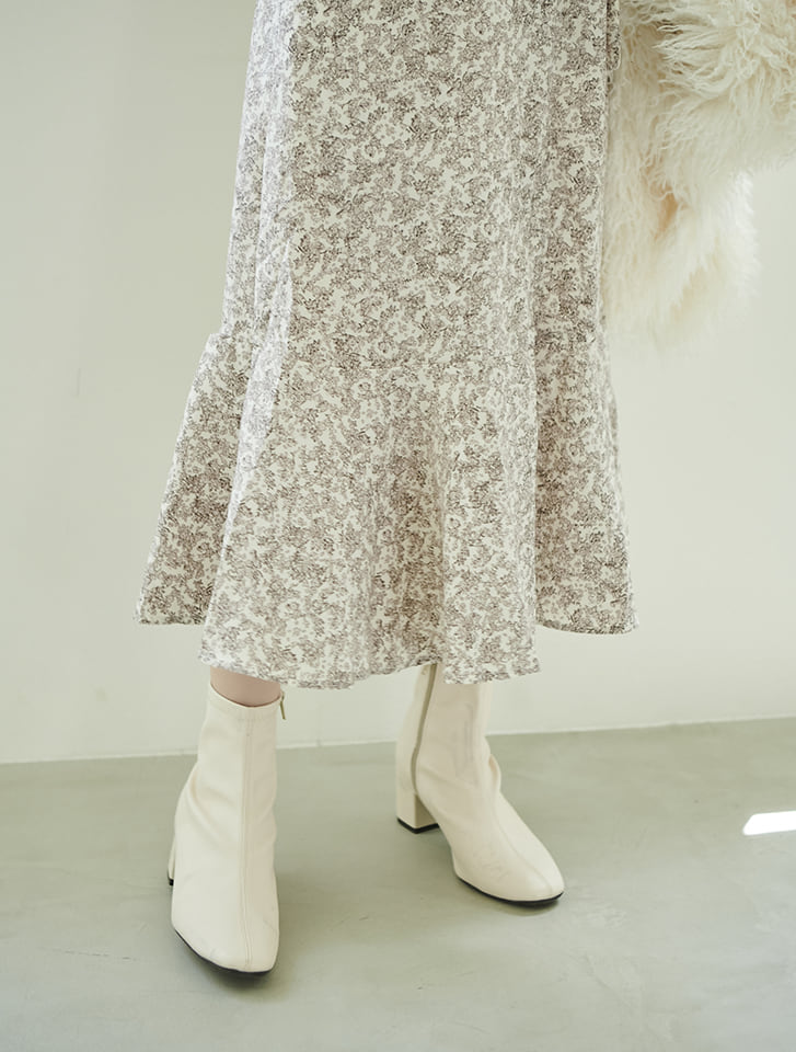 パワショル小花柄ワンピース