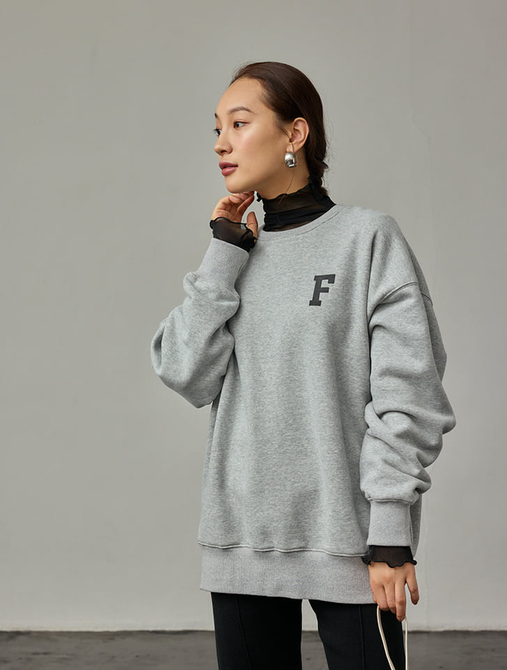 【fifth/フィフス】ワンポイントロゴスウェット