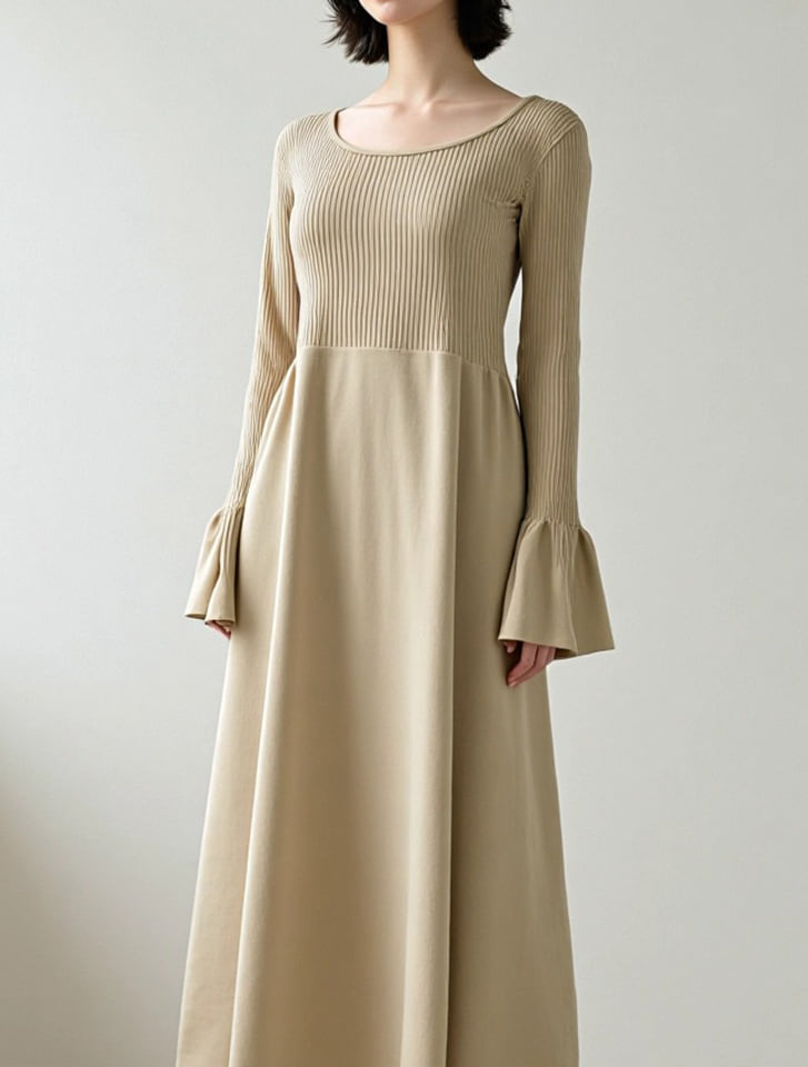 【BCBGMAXAZRIA】】ベルスリーブ ワンピース BLACK BCBGMAXAZRIA - BCBG MAXAZRIA ワンピース サイズ04の通販 by