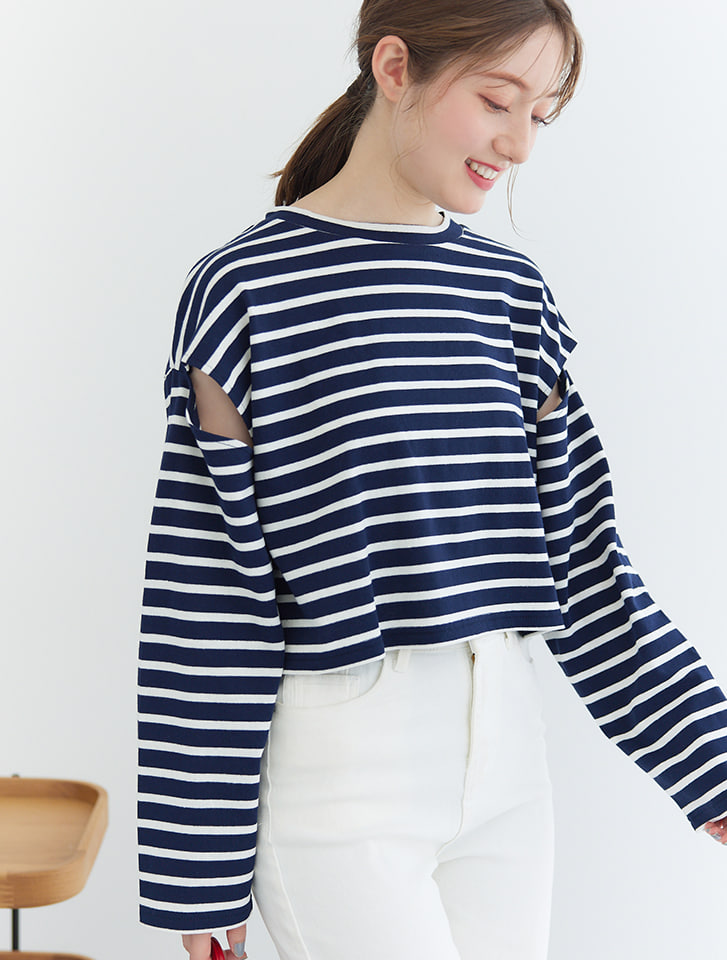 kaja（カジャ） ロングスリーブボーダーTシャツ kaja（カジャ） ロングスリーブボーダーTシャツ