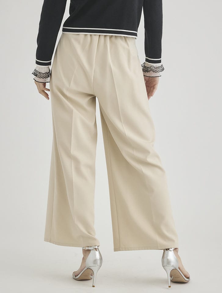 ☆せっちゃん新品chuxxx ハイウエストパンツ☆ Stylevoice for xxx チノパン ハイウエストタックワイドパンツ