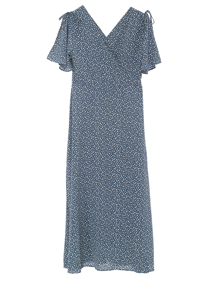fifth 小花柄カシュクールロングワンピース | 人気レディース fifth 小花柄カシュクールロングワンピース | 人気レディース