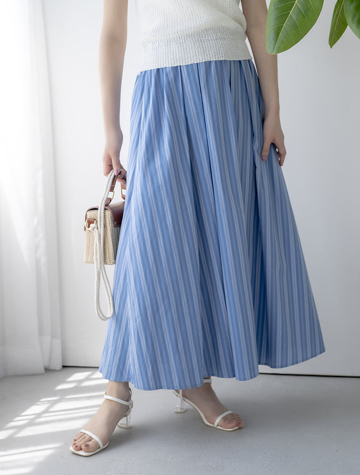 fifth ストライプコットンスカート | 人気レディースファッション通販