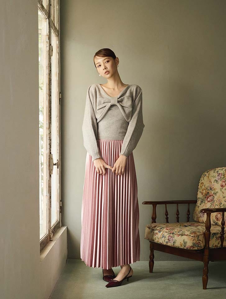 fifth リボンニットアンサンブル | 人気レディースファッション通販