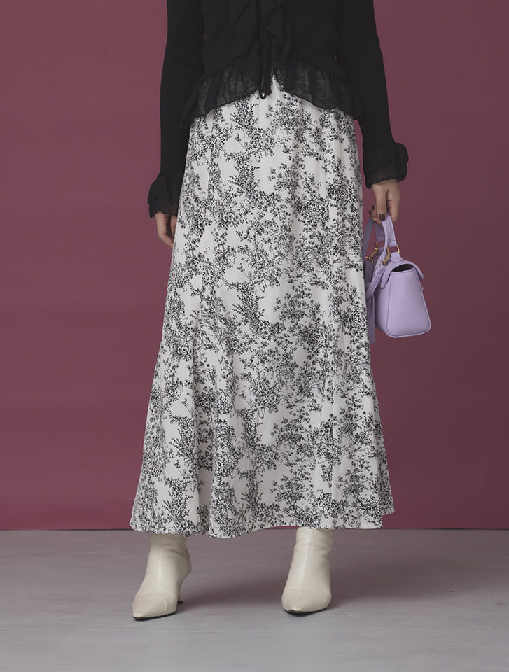 マーメイドプリントスカート♡新作新品34 fifth プリントマーメイドスカート | 人気レディース