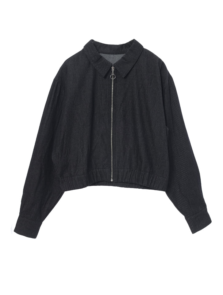 fifth デニムジッパージャケット | 人気レディースファッション