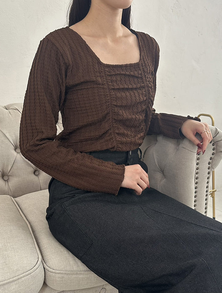 fifth ギャザーデザイントップス | 人気レディースファッション通販