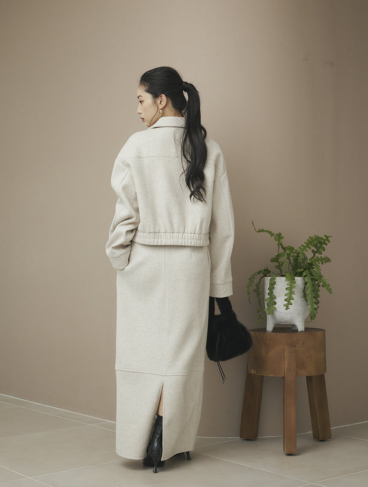 fifth フェイクウールブルゾン | 人気レディースファッション通販