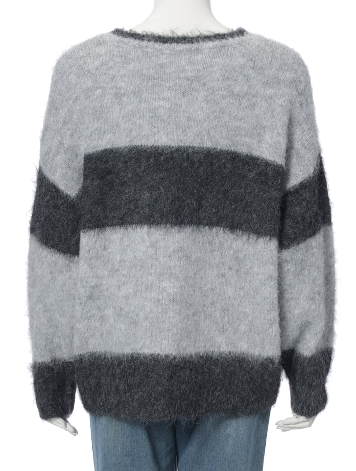 アーペーセー　ボーダーアルパカニット Tyler セーター｜HOMME ｜A.P.C. | アーペーセー日本公式