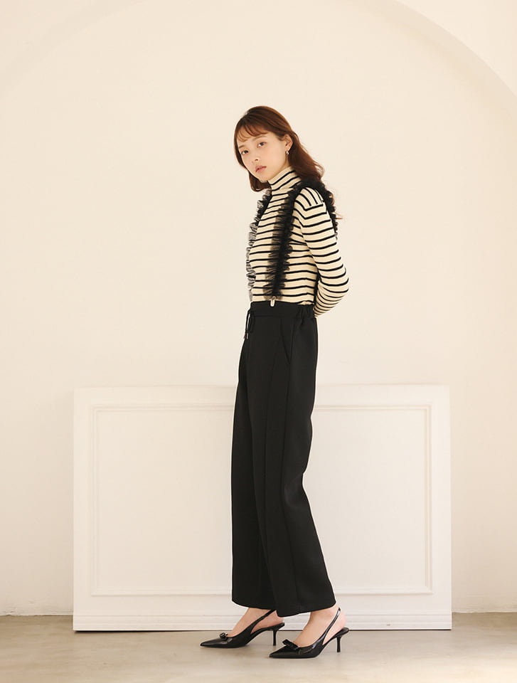 MARCHE' DE SOEUR  ハックルベリーパンツ サスペンダーパンツ MARCHE' DE SOEUR／ハックルベリーパンツ - MARCHE' DE SOEUR