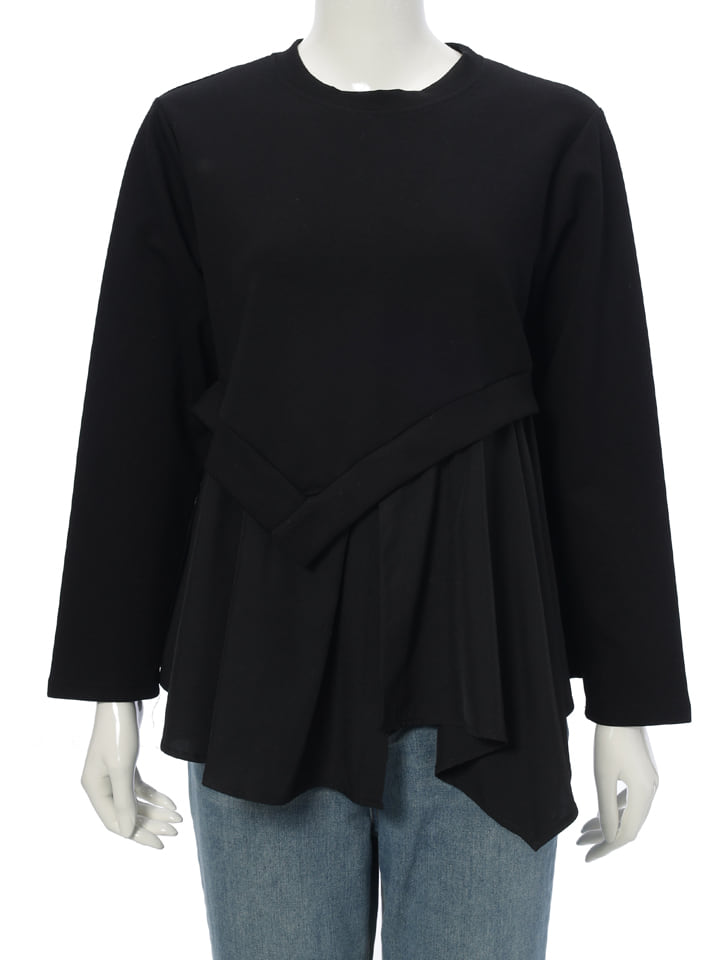 フォルムスウェットトップス USAGI ONLINE限定カラー】フォルムスウェットトップス