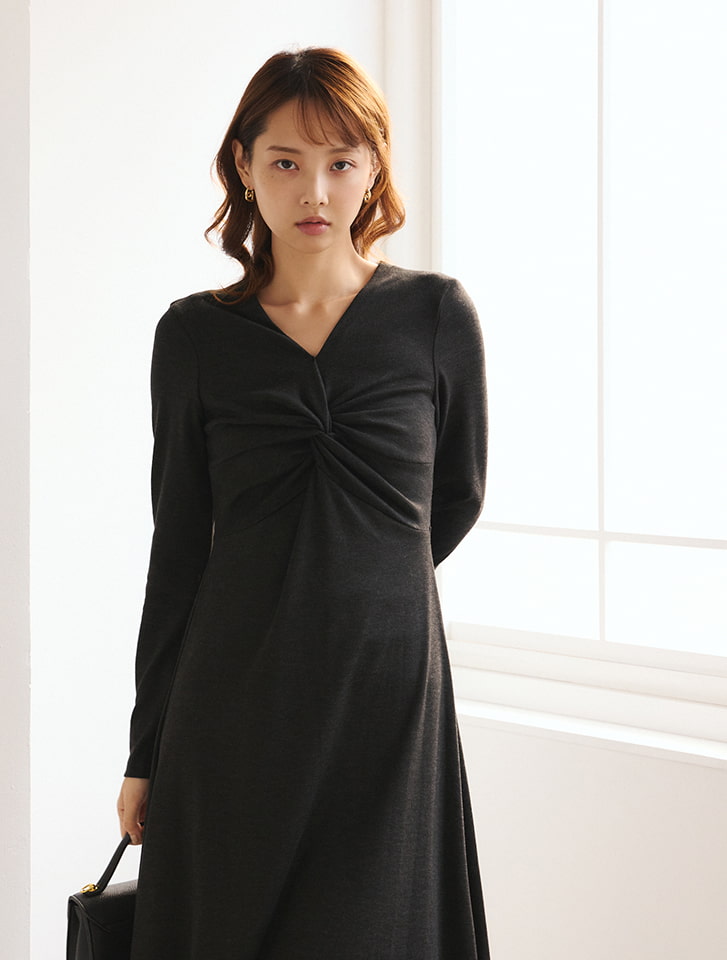 fifth ツイストネックワンピース | 人気レディースファッション通販