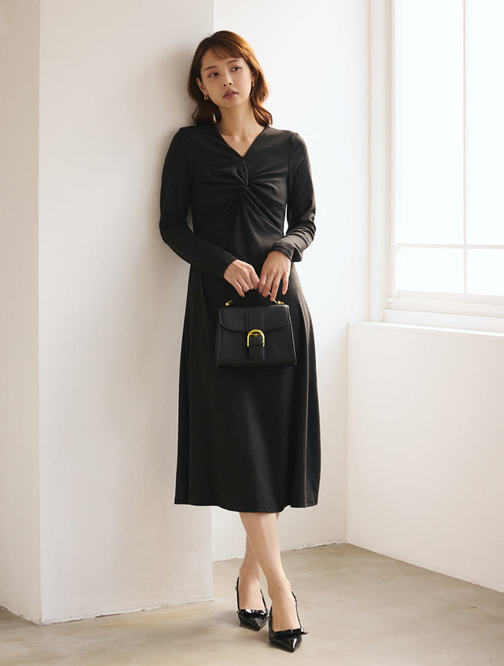 fifth ツイストネックワンピース | 人気レディースファッション通販
