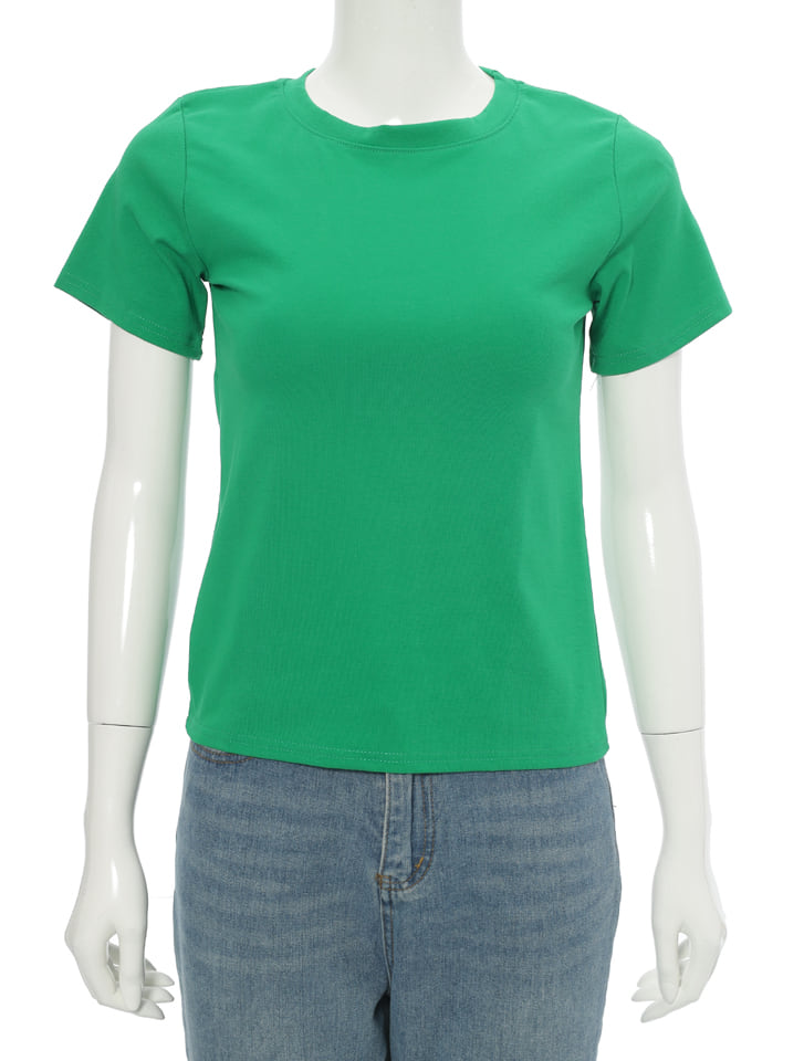 DEPARTMENT 5 売れ筋商品|||デパートメントファイブ Tシャツ トップス レディース Tops Green fifth コンパクトストレッチTシャツ | 人気レディース