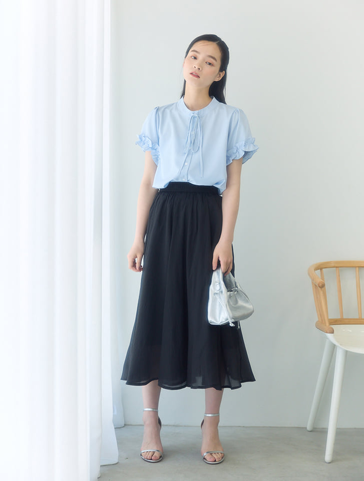 fifth 楊柳シフォンフレアスカート | 人気レディース fifth 楊柳シフォンフレアスカート | 人気レディース