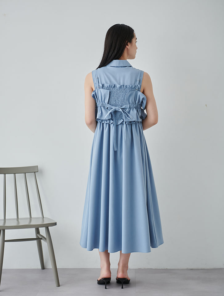 fifth ビスチェ付シャツワンピース | 人気レディースファッション通販