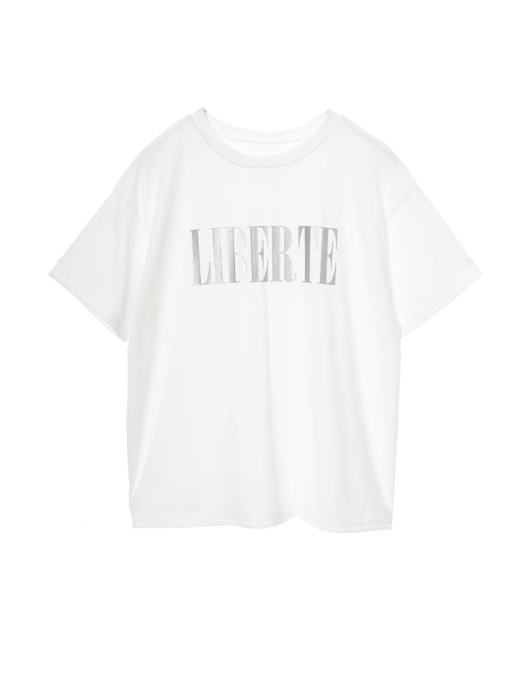 fifth 箔プリントロゴTシャツ | 人気レディースファッション通販 fifth 箔プリントロゴTシャツ | 人気レディースファッション通販