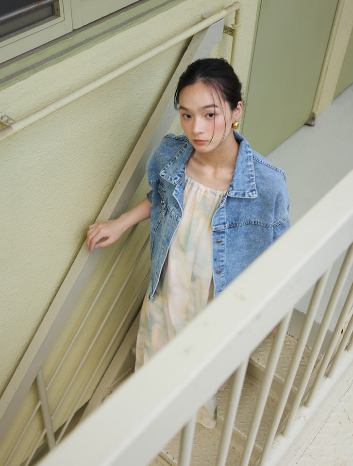 fifth 水彩柄キャミソールワンピース | 人気レディースファッション 