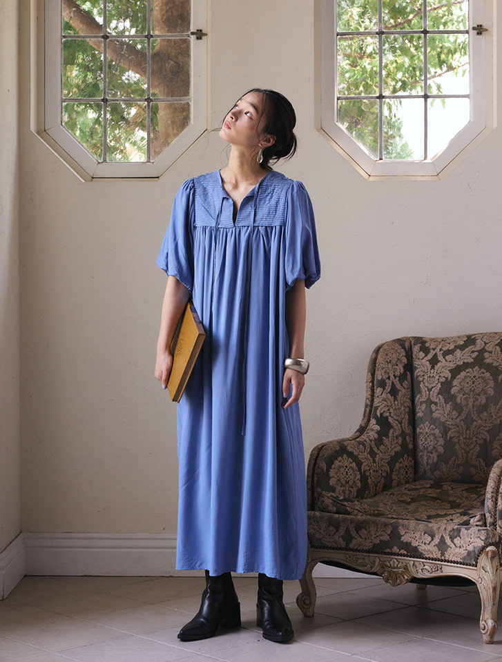 fifth コットンパフスリーブワンピース | 人気レディースファッション