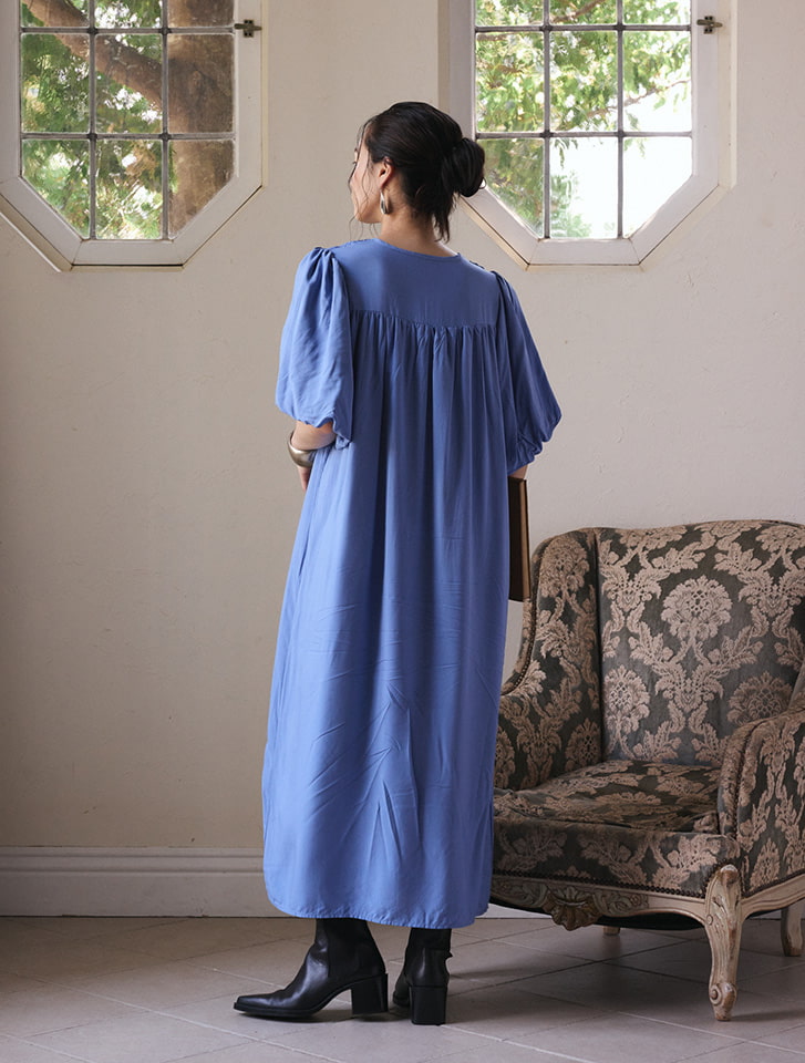 fifth コットンパフスリーブワンピース | 人気レディースファッション