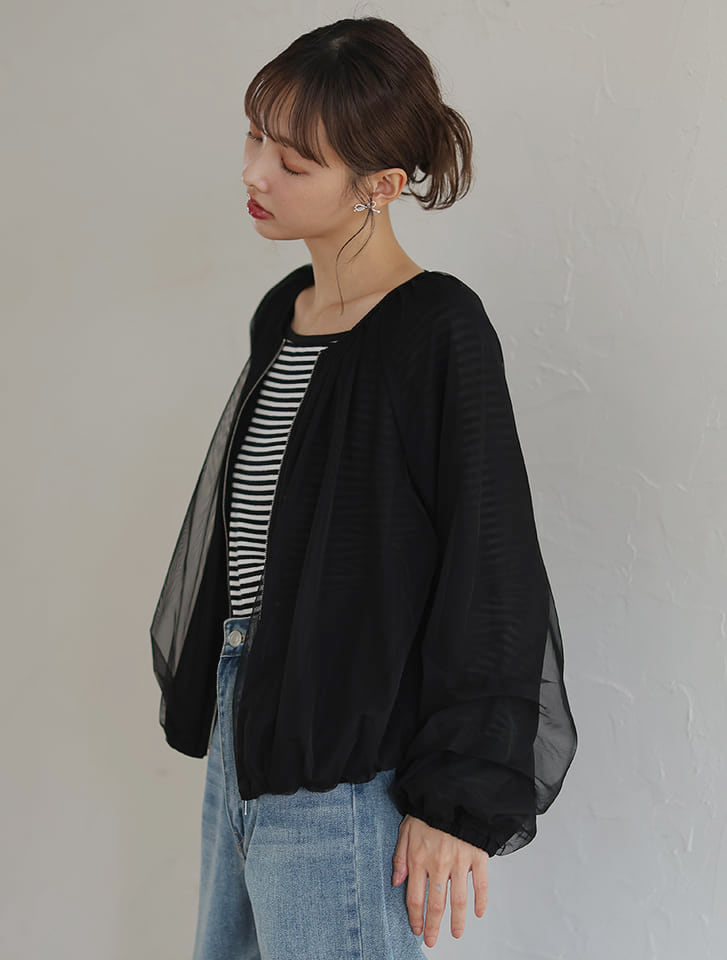 fifth 【harukaセレクト】ギャザーブルゾン | 人気レディース