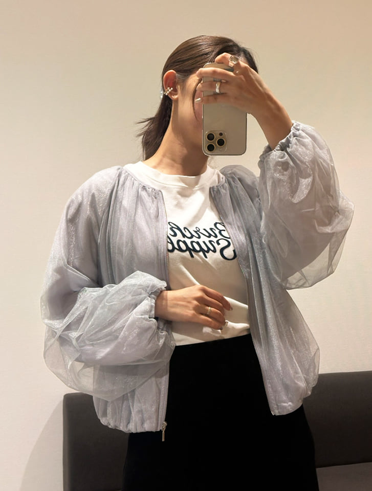 fifth 【harukaセレクト】ギャザーブルゾン | 人気レディース